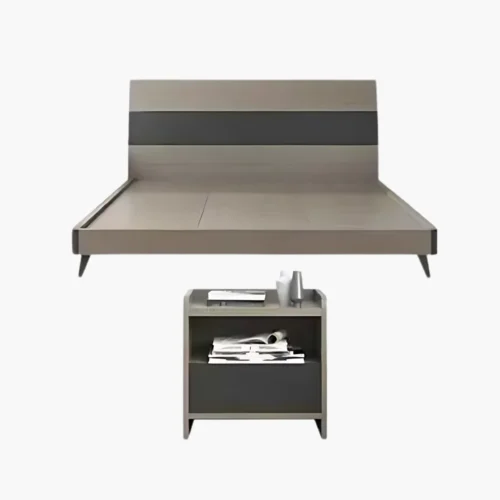 LIT 140*190+1 TABLE DE CHEVET 43X40X50