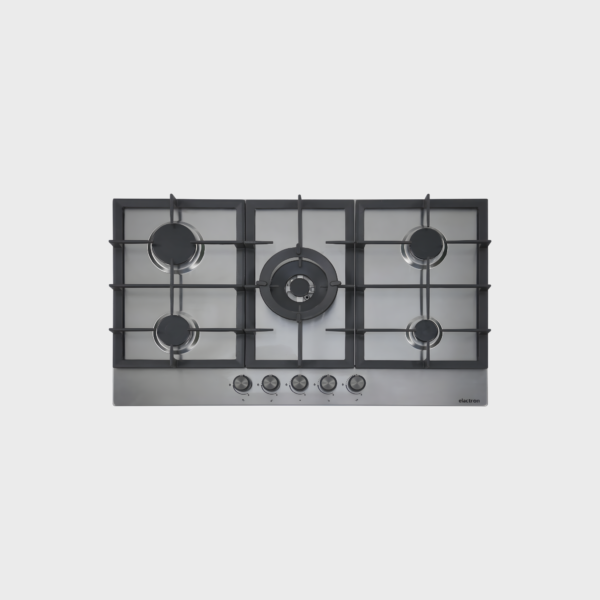 PLAQUE ENCASTRABLE 5 FEUX GAZ ELACTRON